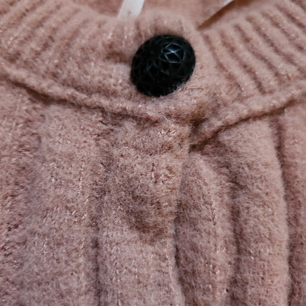 Free People Pink Ribbed Cardigan - Picture 3 of 7